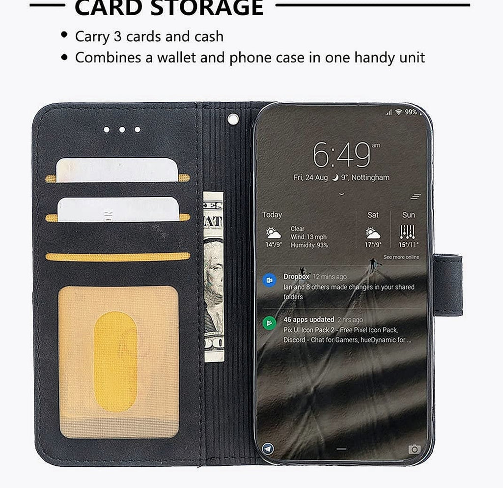 jioeuinly Pine64 Pinephone Pro Leather Wallet Case