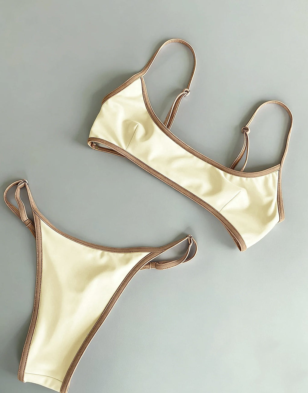 WAVECHO Women's Bikini Set with Chain Detail Swimwear
