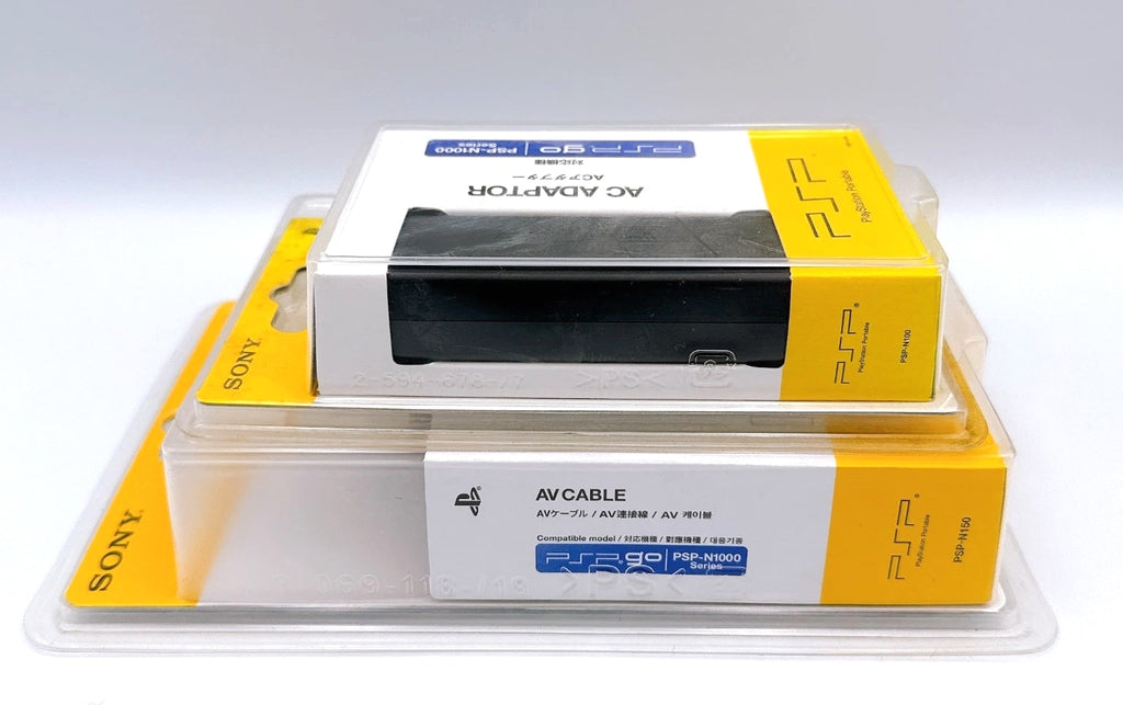 Sony PSP GO AV Cable PSP-N150 & AC Adapter PSP-N100 - New Sealed