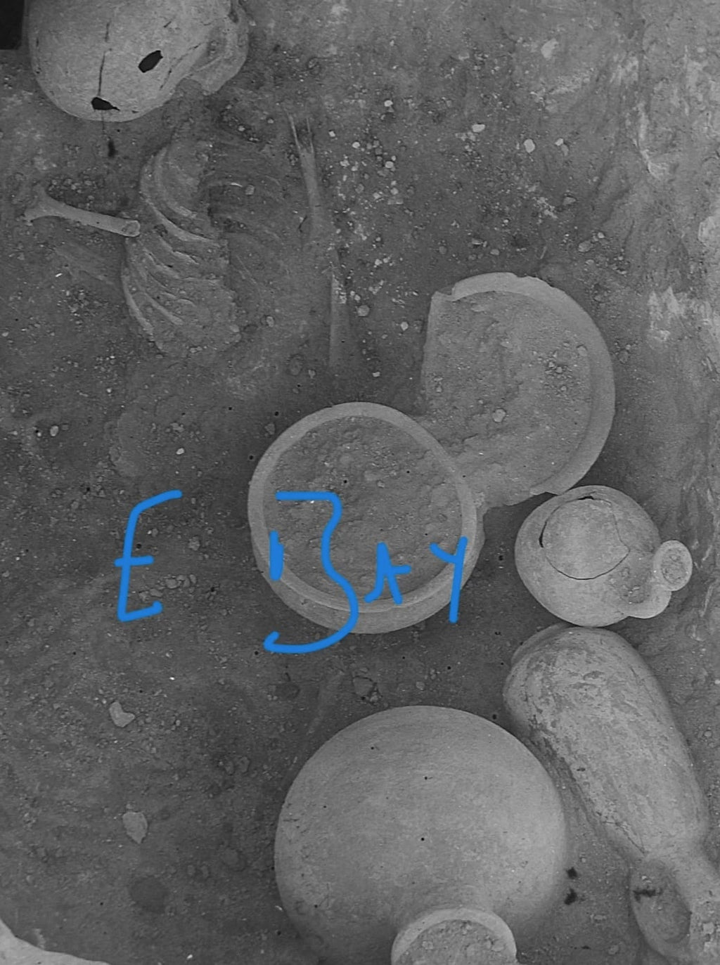 Photo TEL LACHISH EXCAVATION NO24 circa 1938 Vintage Magic Lantern Slide ISRAEL