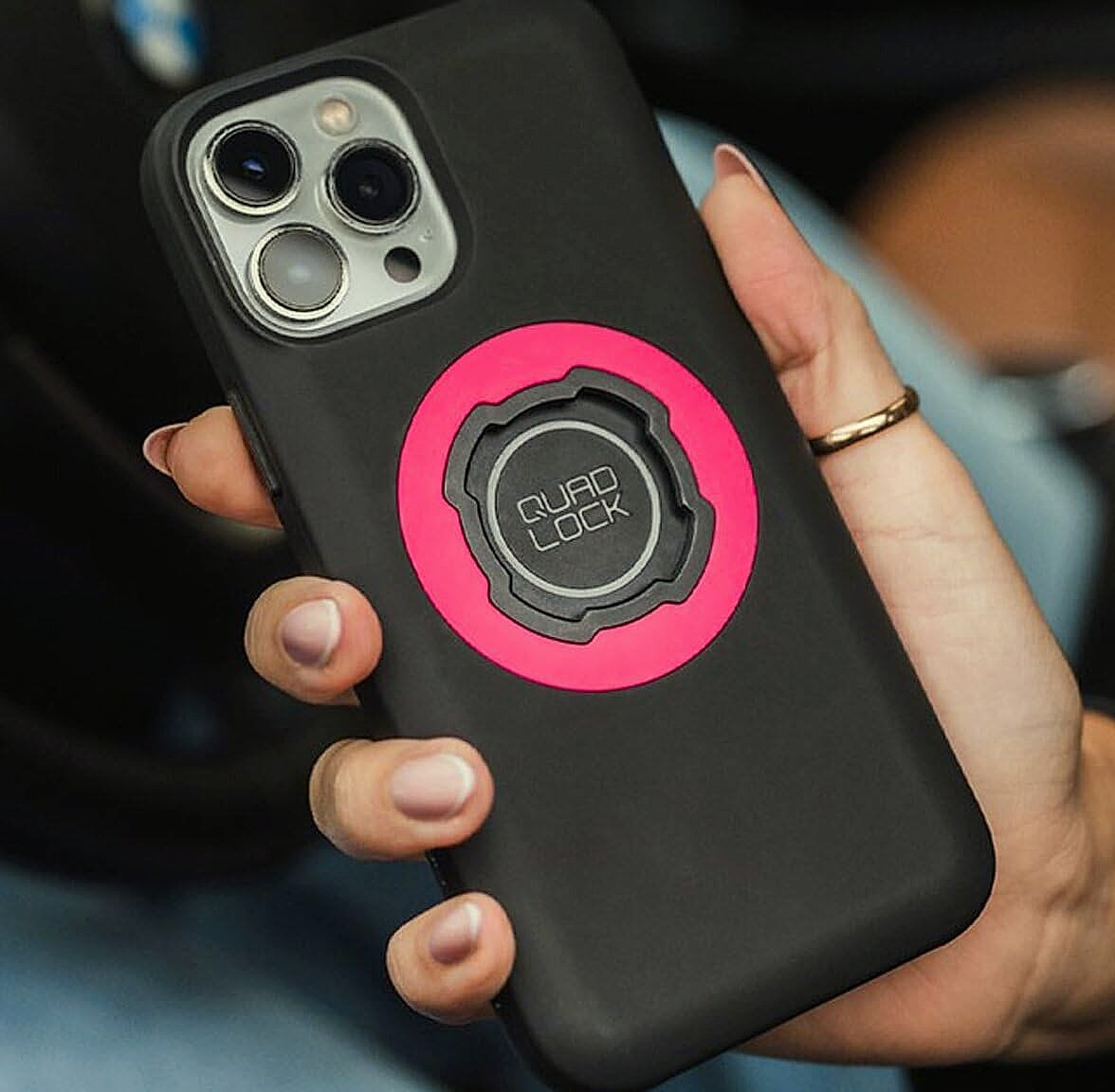Quad Lock Colored MAG Case Rings for phone customization