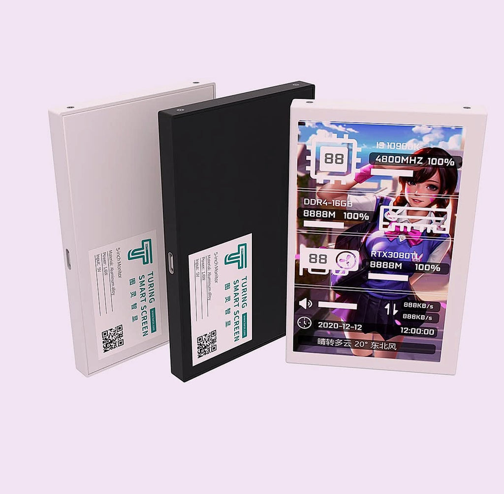 EDIY 5 inch IPS USB Mini Screen PC CPU Temperature Monitor