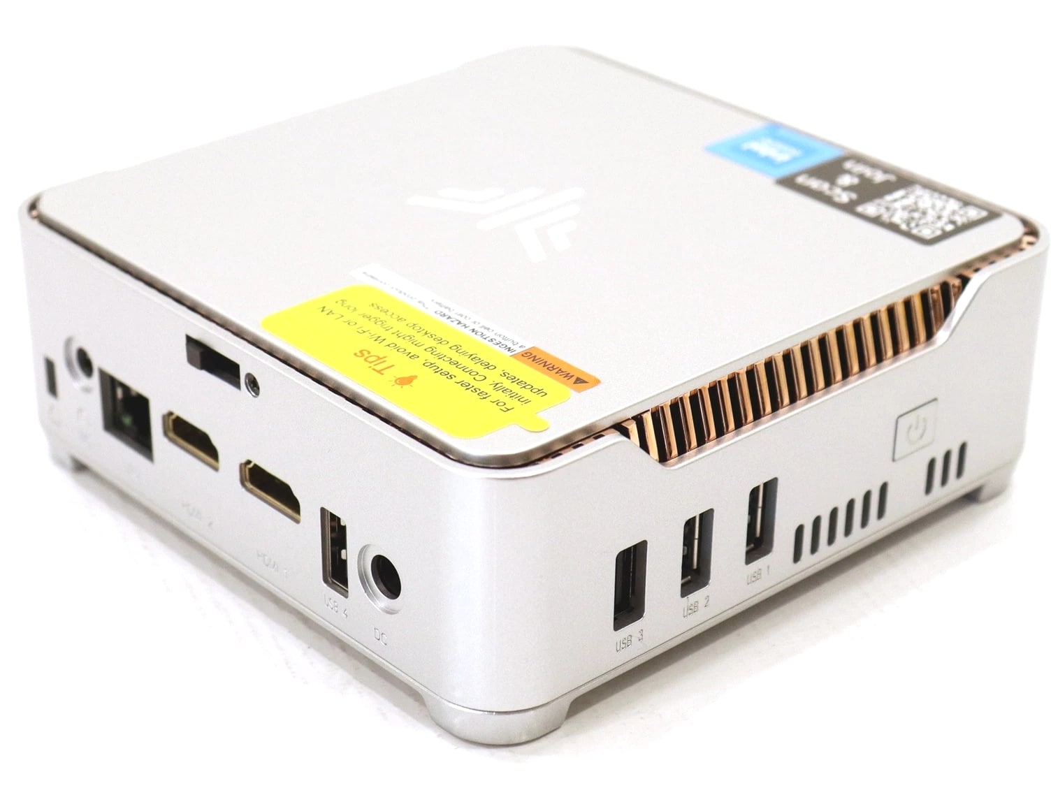 Kamrui GK3Plus Intel N95 16GB 512GB SSD Windows 11 Pro Mini PC Silver - Very Good