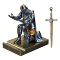 HDMbigmi King's Guard Knight Pen Holder Phone Stand Statue