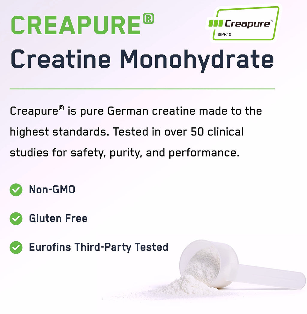 SteelFit Creapure Creatine Monohydrate Powder, Unflavored