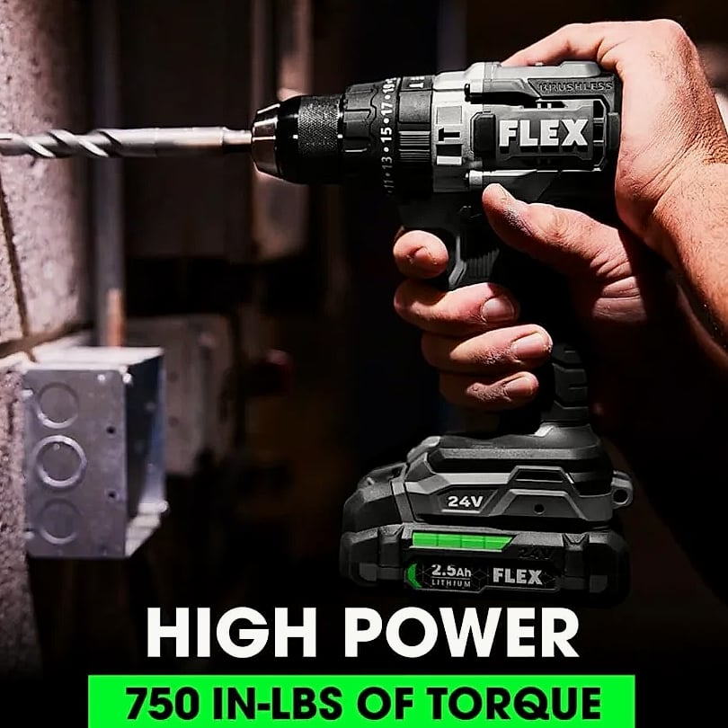 Kankeirr 24V Brushless Cordless Hammer Drill FX1251