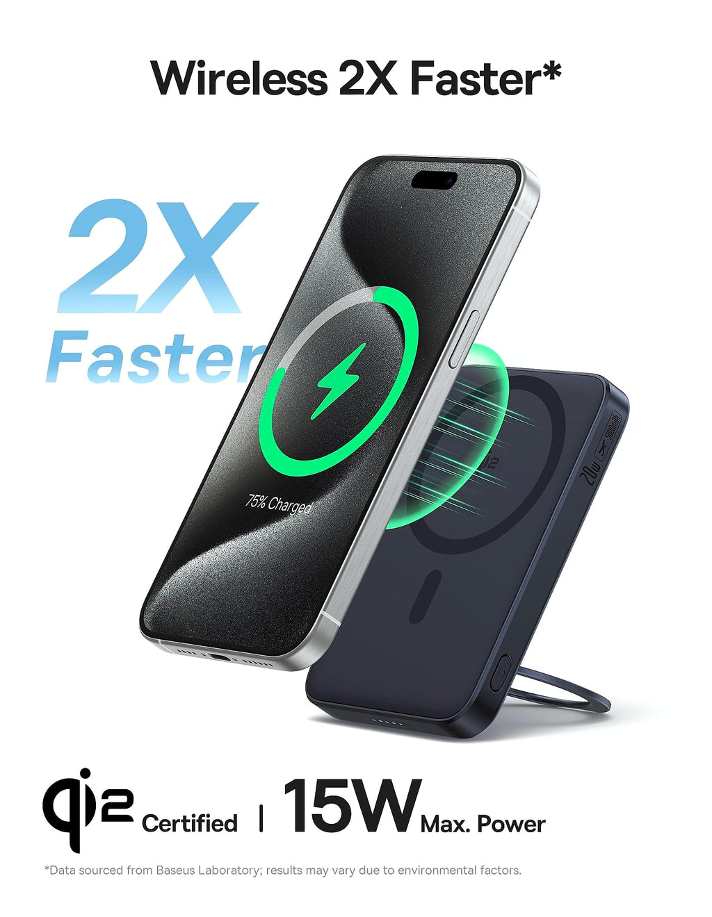 Baseus PicoGo 5000mAh Qi2 Magnetic Wireless Power Bank