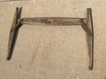 Antique Primitive Wood Double Tree Iron Country Decor Western 2-Horse Hitch