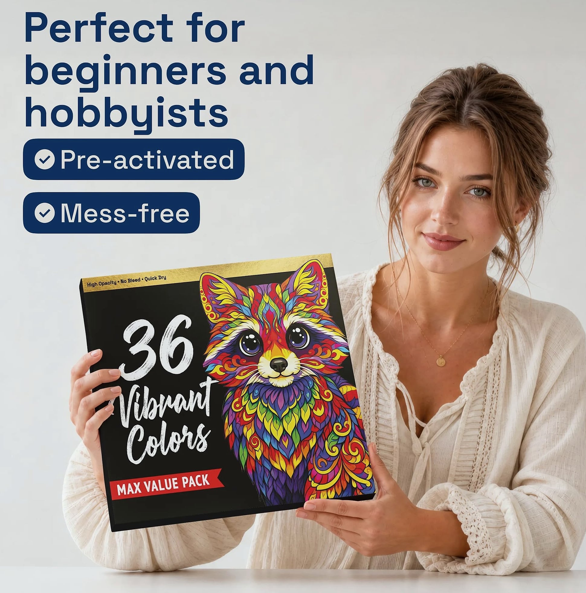 ARTISTRO 36 Acrylic Paint Markers with Dual Tips