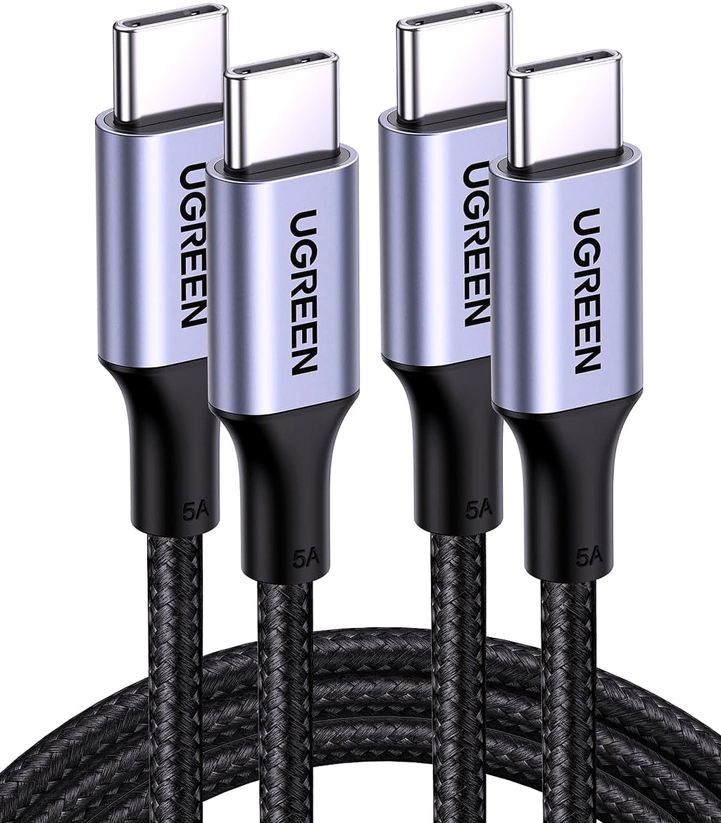 UGREEN USB C to USB C Cable 100W 2-Pack Fast Charging