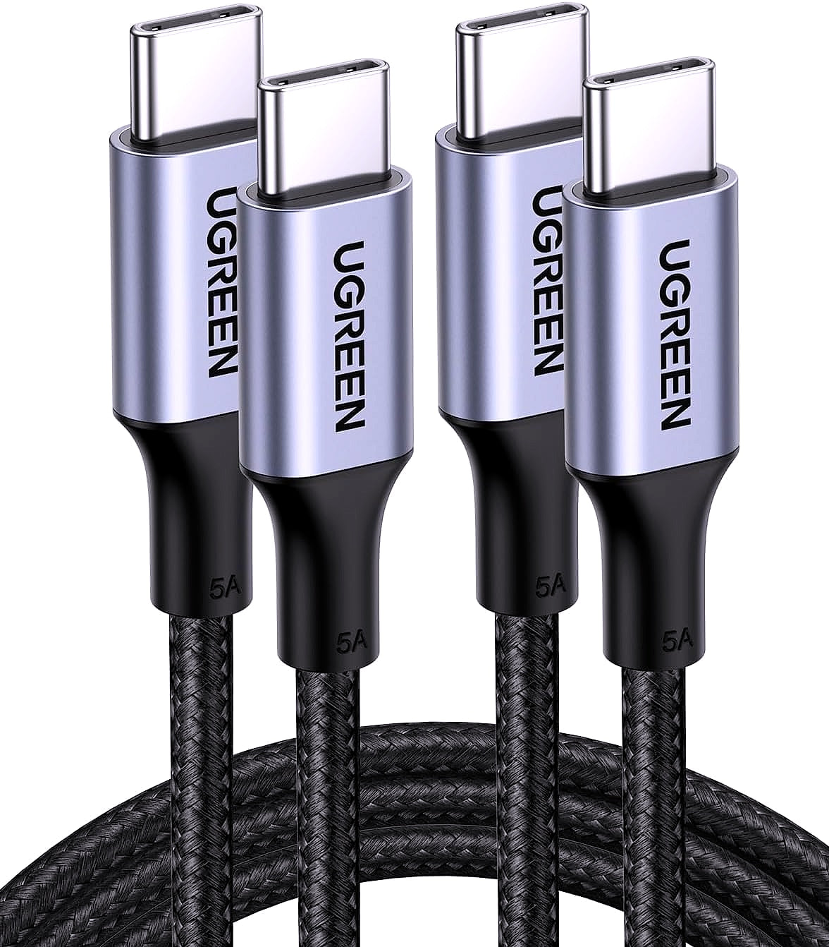 UGREEN USB C to USB C Cable 100W 2-Pack Fast Charging
