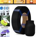 1.75mm Black PLA Filament 1KG - High Precision 3D Printer Material, No Spool, Re