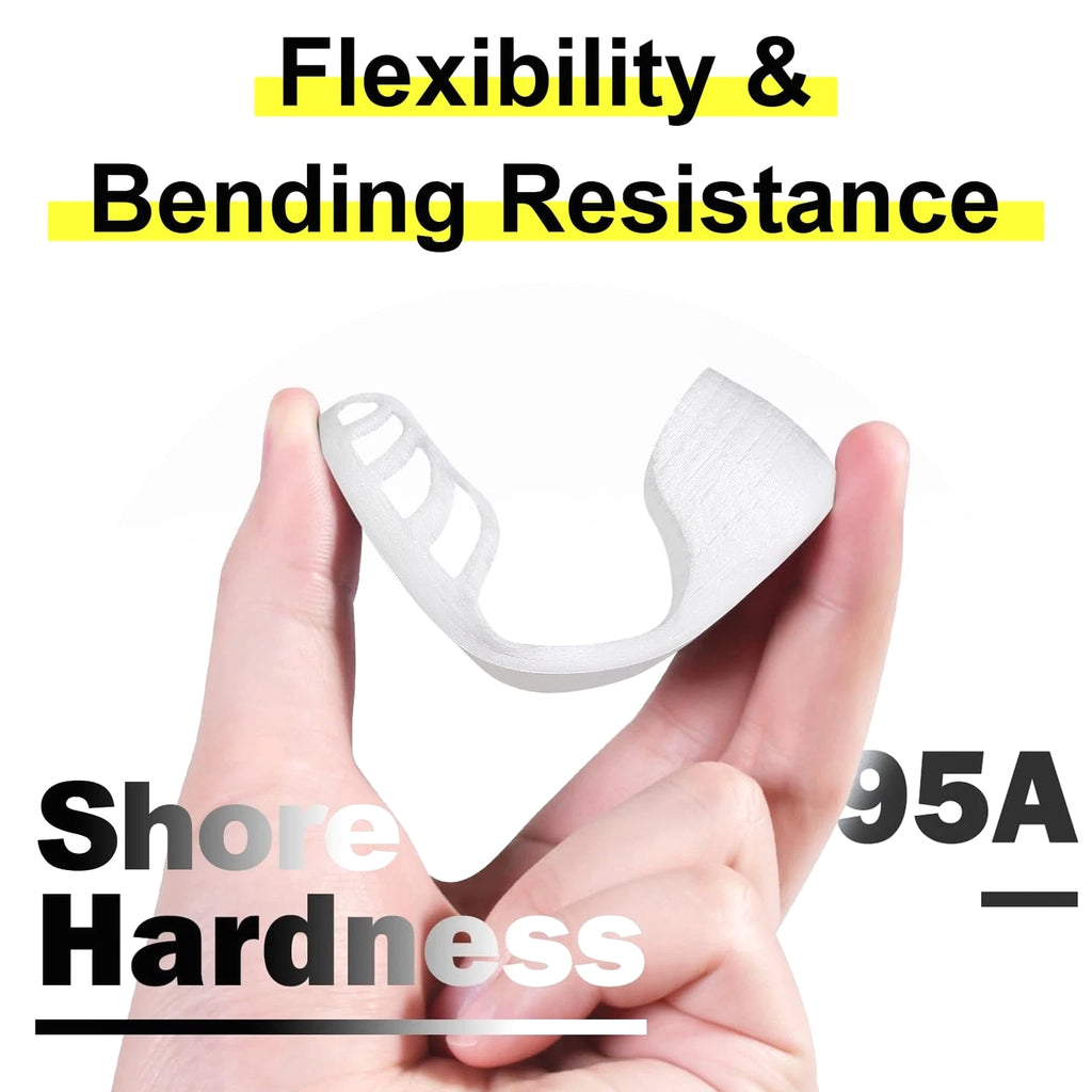 Geeetech TPU Filament 1.75mm, Shore 95A Flexible 3D TPU, Clear Yellow