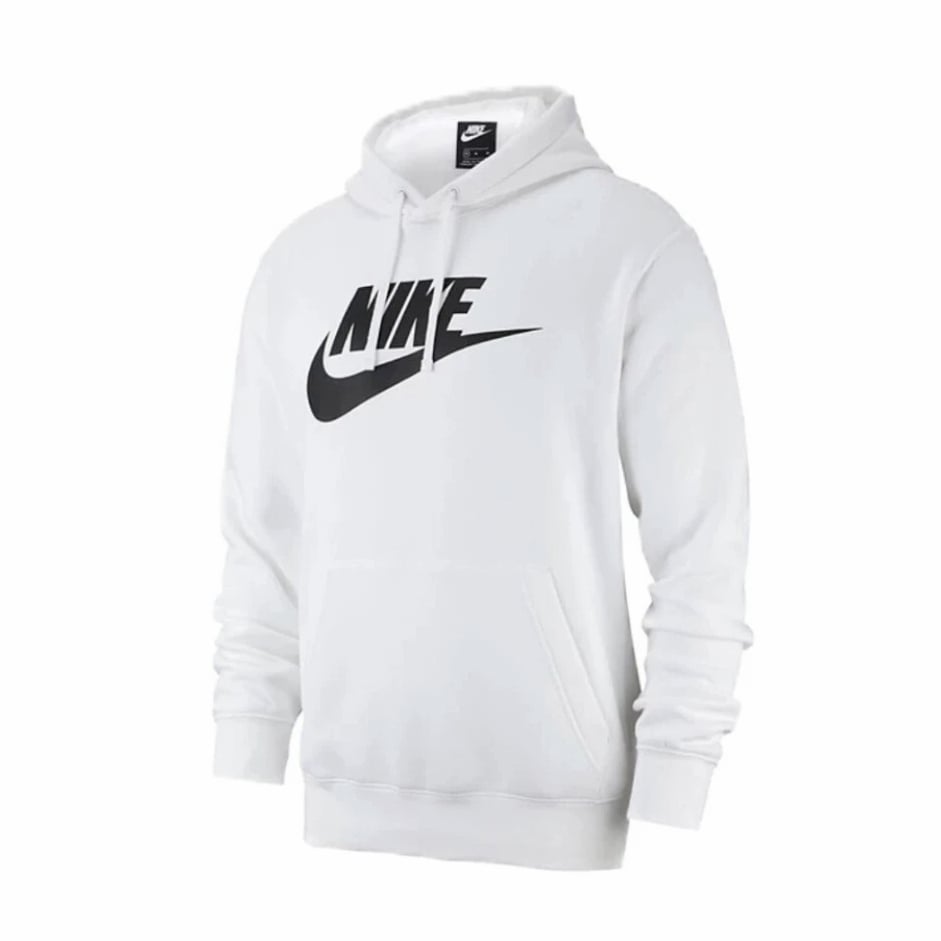 Nike Men's Hoodie Sportswear Club Fleece Active Graphic Pullover Sweatshirt
