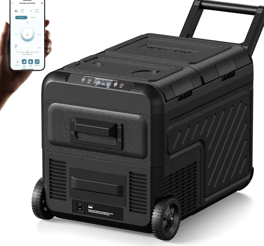 WOLFBOX 39/48/58qt Portable Freezer Fridge Cooler Car Camping Truck Refrigerator