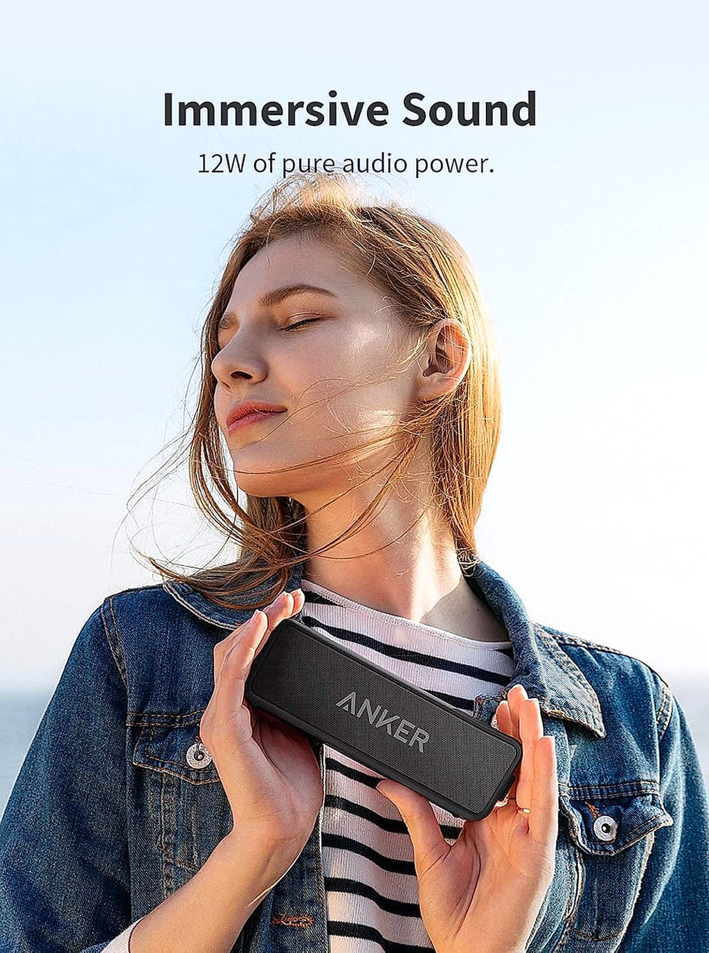 Anker Soundcore 2 Portable Bluetooth Speaker Waterproof