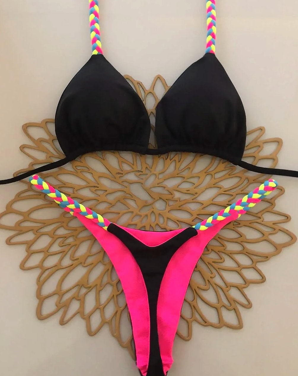 Women's Micro Bikini Brazilian Thong Beachwear Swimsuit