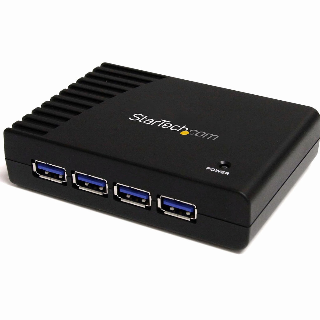 StarTech ST4300USB3 4-Port USB 3.0 Hub with Power Adapter