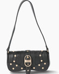 Jessica Simpson Women's Courtney Faux Leather Flap Shoulder Handbag, Meteorite