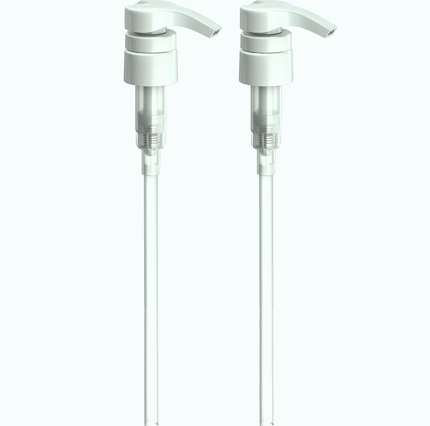 Bar5F Shampoo Conditioner Pump Dispenser, 1L Bottle, 2 Pack
