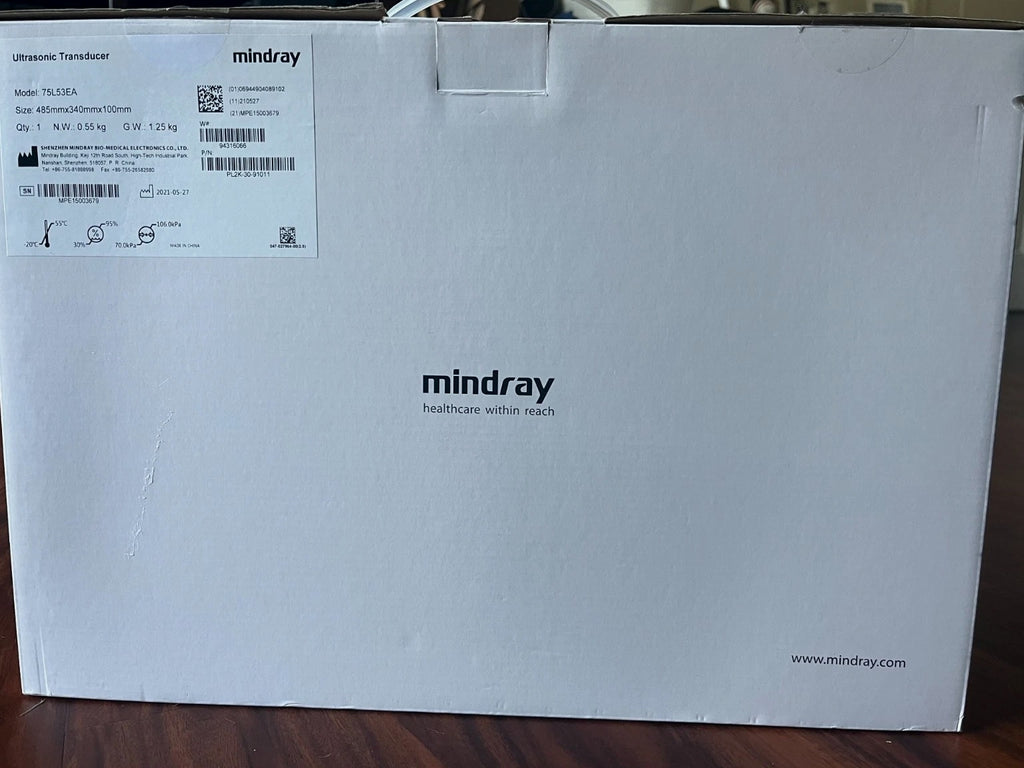 Mindray DP50 Portable Ultrasound Machine with Two Linear Probes