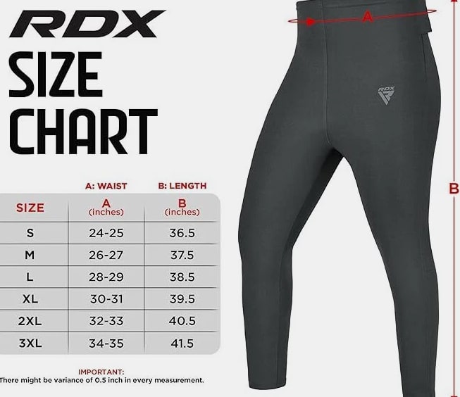 Sauna Leggings for Women by RDX, Gym Yoga Workout Compression Sweat Pants