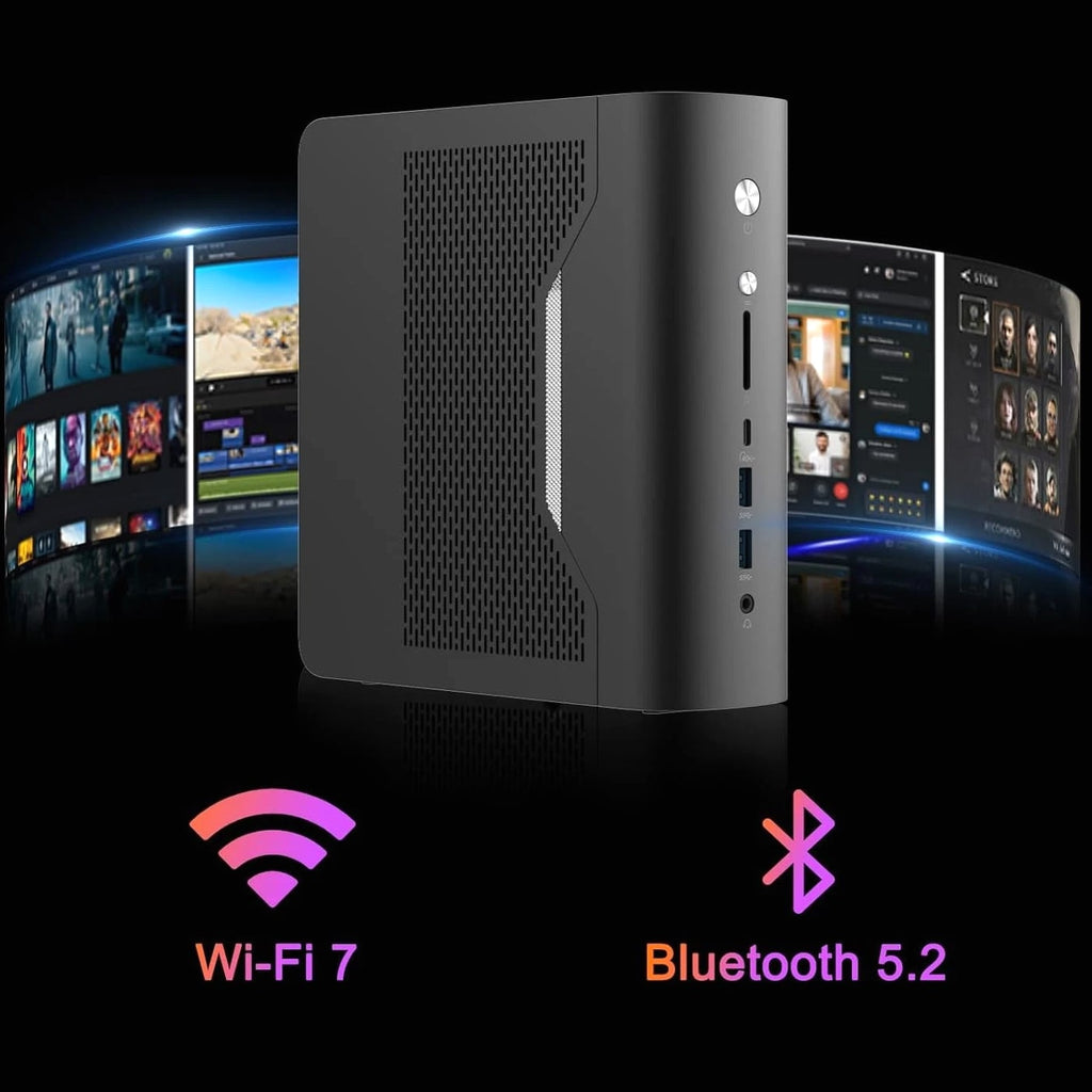 NIMO Mini PC Desktop, AMD Ryzen AI Max+ 395 128GB LPDDR5 8000MHz RAM 1TB SSD Storage