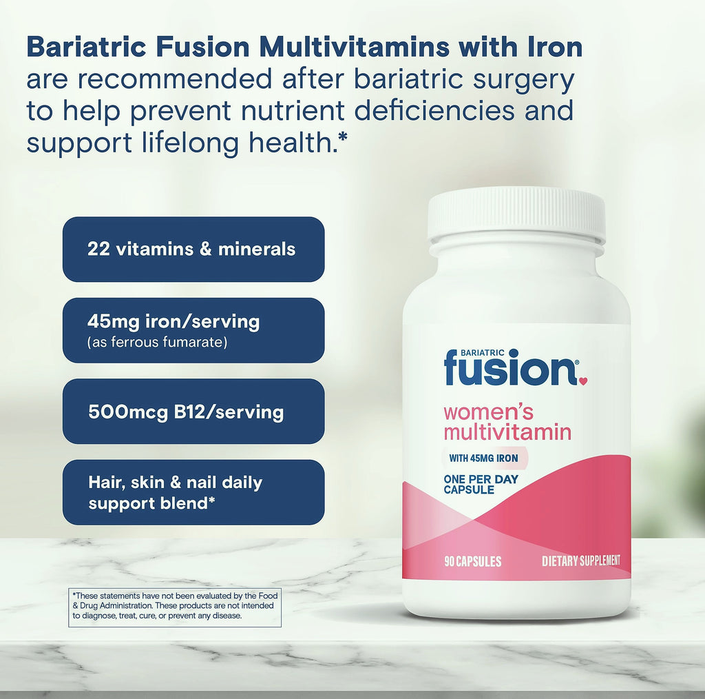 Bariatric Fusion One Per Day Women's Multivitamin with Iron