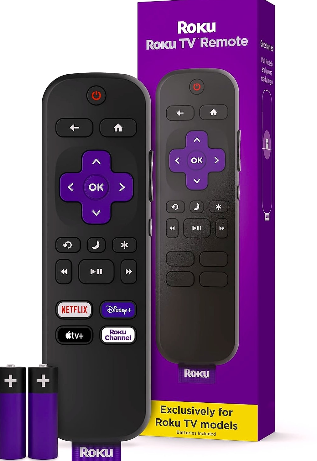 Roku TV Remote Control Official Replacement