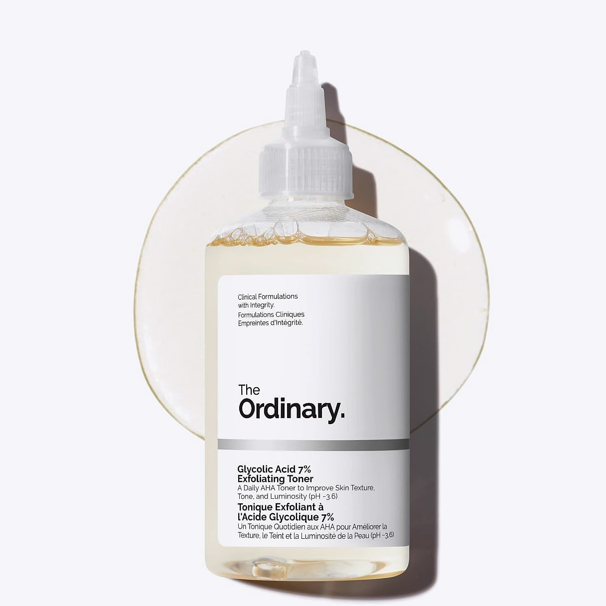 The Ordinary Glycolic Acid 7% Exfoliating Toner for Even Skin Tone
