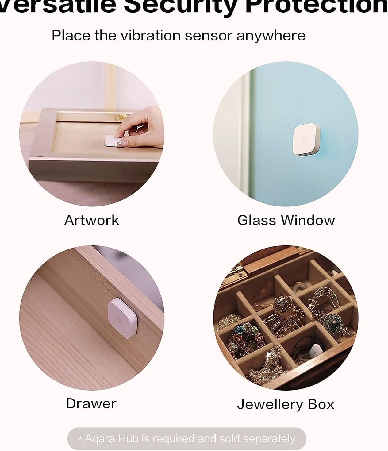 Aqara M100 Zigbee Hub and Vibration Sensor Kit for Smart Home