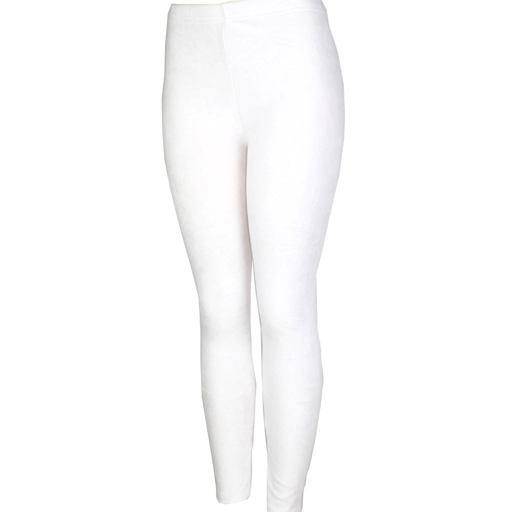 Women Slim Fit Velvet Velour Punk High Waist Sexy Leggings - S M L