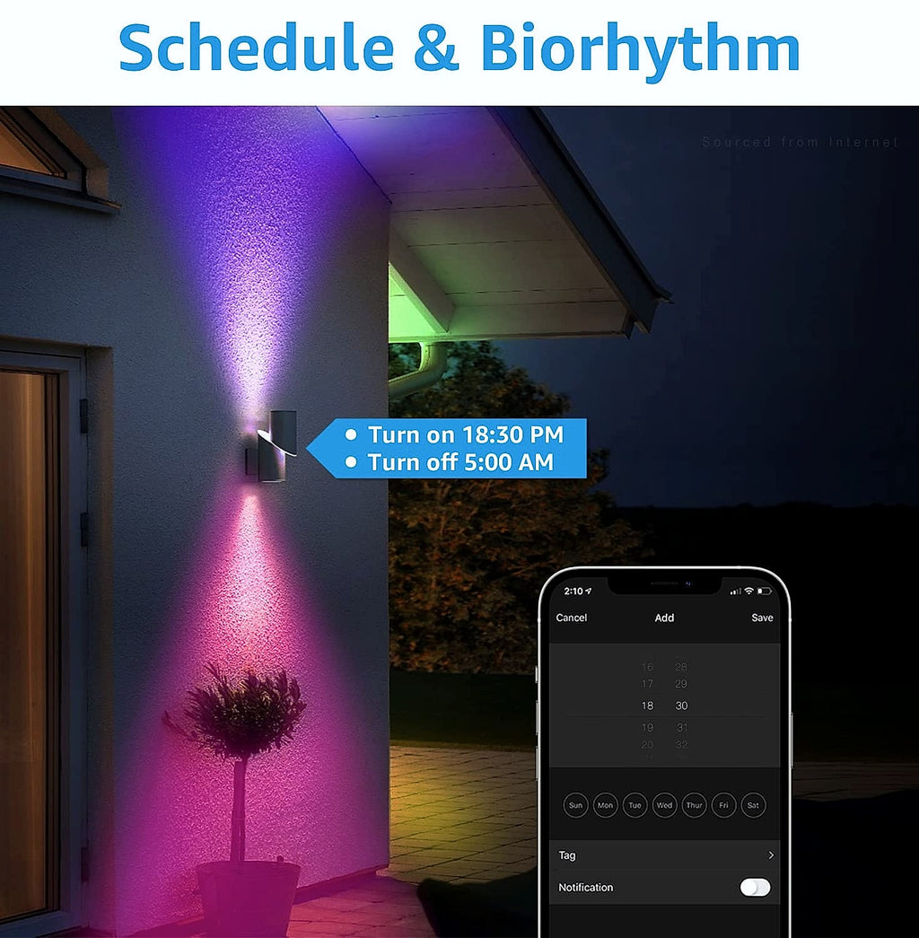 TORCHSTAR GU10 WiFi Smart Spotlight Bulb RGB
