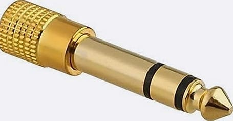 iMBAPrice Stereo Gold Adapter 1/4" to 3.5mm Jack
