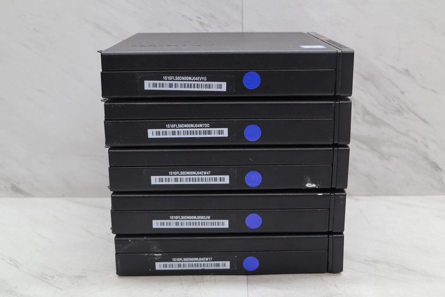 5 LOT Lenovo ThinkCentre M900 Mini PC Computer i5-6500T 2.50GHz 8GB with Power Adapter