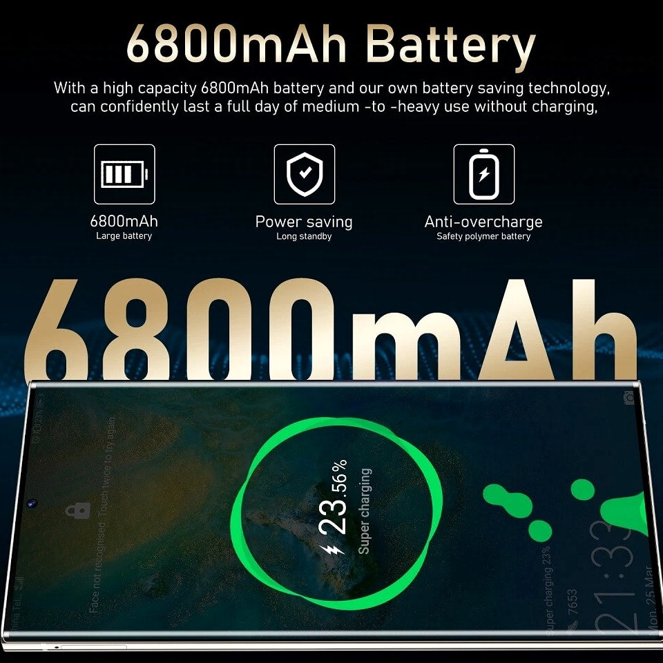 2026 G24 Ultra 5G Unlocked Cell Phones 256GB Smartphone Android Cheap Phone