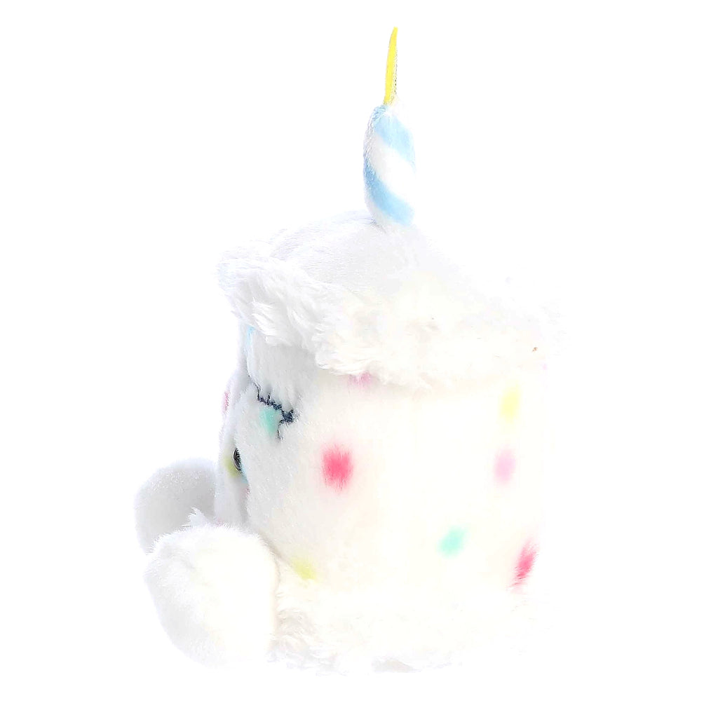 Aurora Palm Pals Happy B'Day Cake Stuffed Animal 5.5 inch