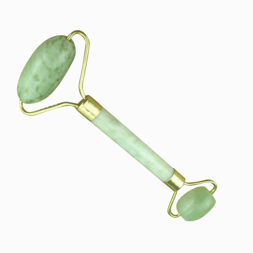 Natural Jade Guasha Facial Beauty Massage Tool - Jade Roller Face Massager