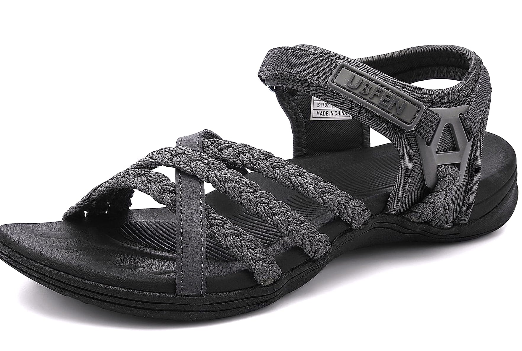 UBFEN Women's Hiking Sandals with Arch Support Water