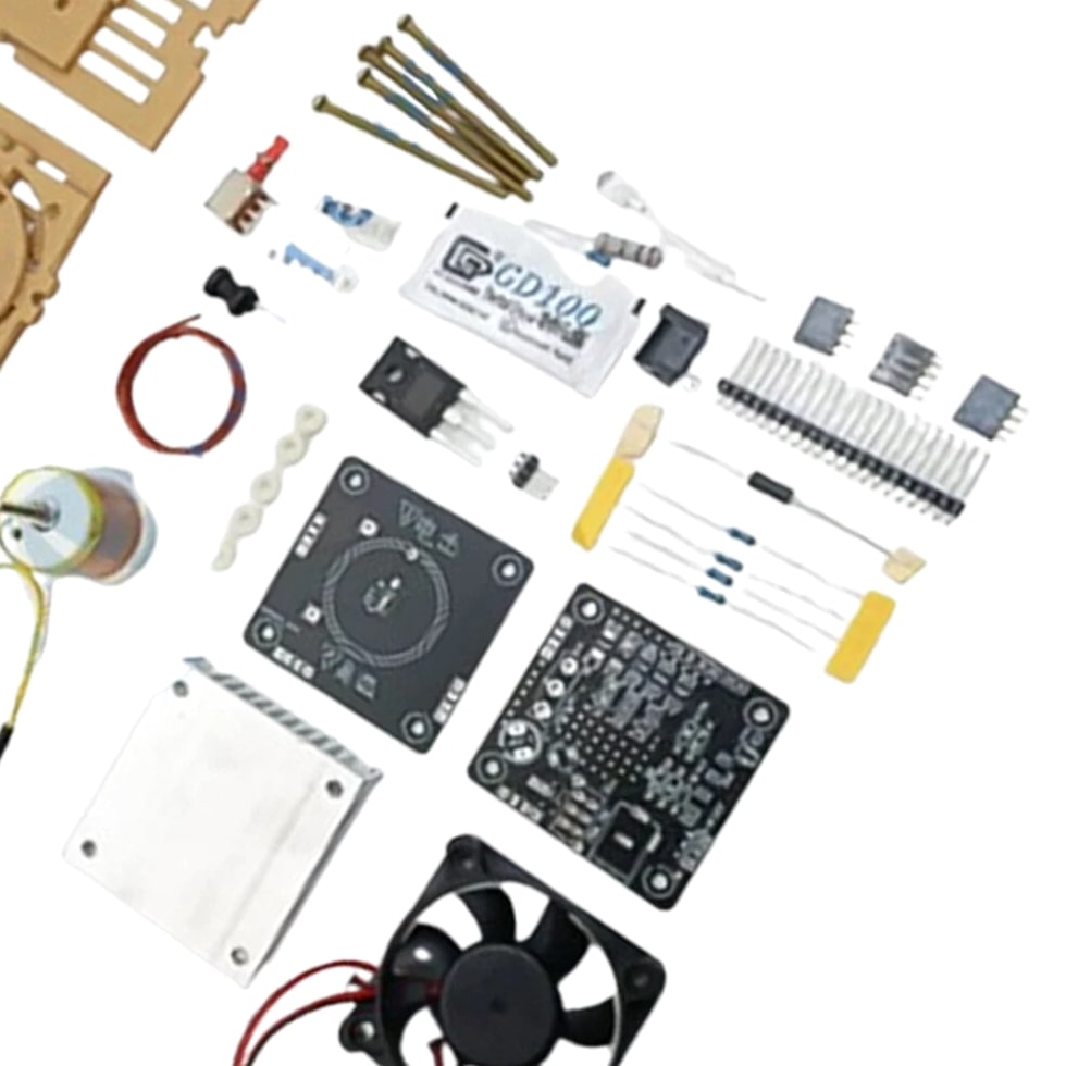HFSSTC Tesla Coil High Frequency Electronic Candle-Shaped Power Supply DIY Kit