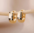 Small Hoop Earrings Stainless Steel Gold Silver Pierced