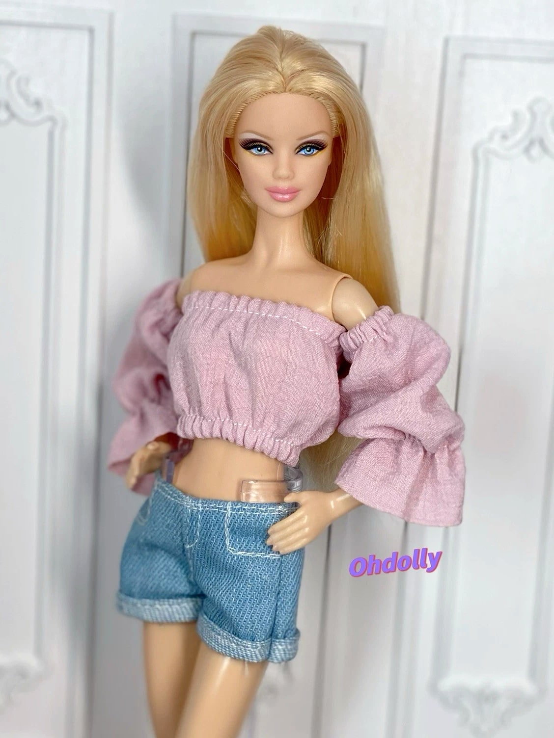 3PCS Clothes For 11.5" Fashion Doll Princess 1/6 Toys Accessories Top Outfit