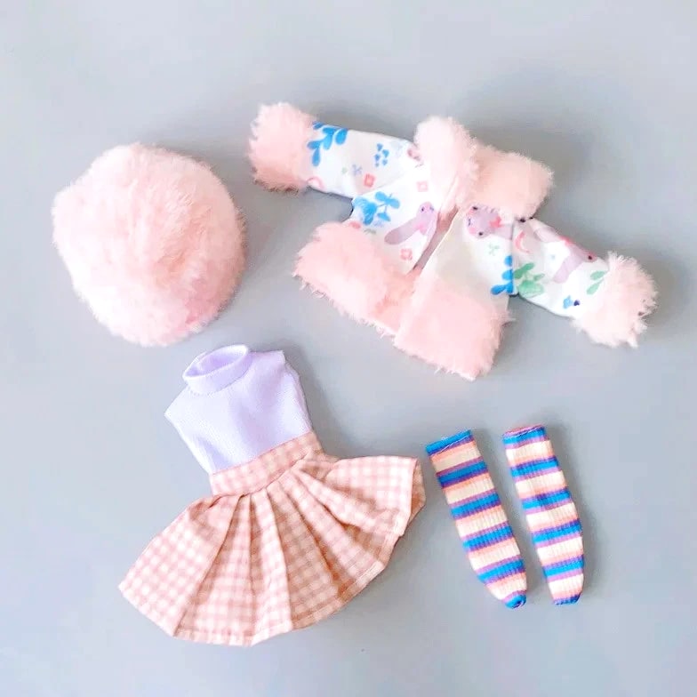 Bjd Doll Clothes Handmade Fashionable and Cute Clothing Suitable for 1/6 30cm