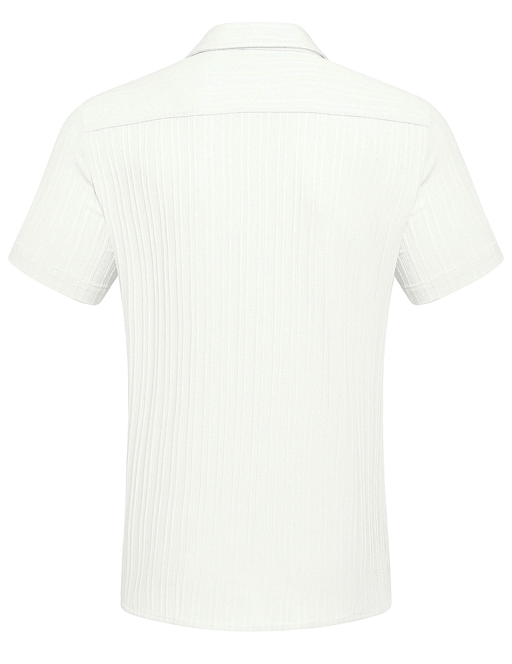 COOFANDY Men's Casual Button Down Short Sleeve Summer Beach Shirt