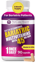 ProCare Health Bariatric Multivitamin 45mg Iron Once Daily
