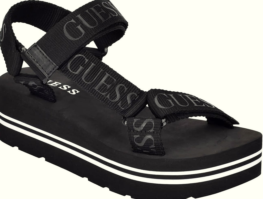 GUESS Avin Women's Platform Sandal with Logo Strap