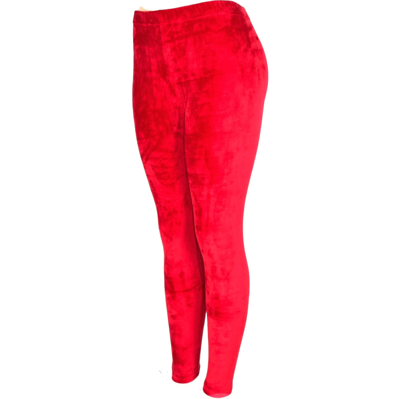 TD Women's Ultra Soft Velvet Stretch Winter Leggings One Size