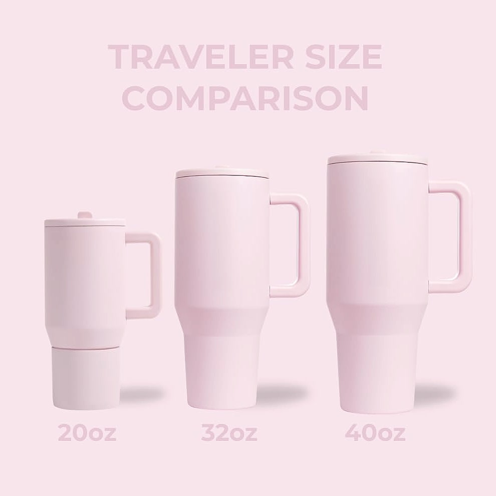 HydroJug Traveler 32 oz Water Bottle with Flip Straw