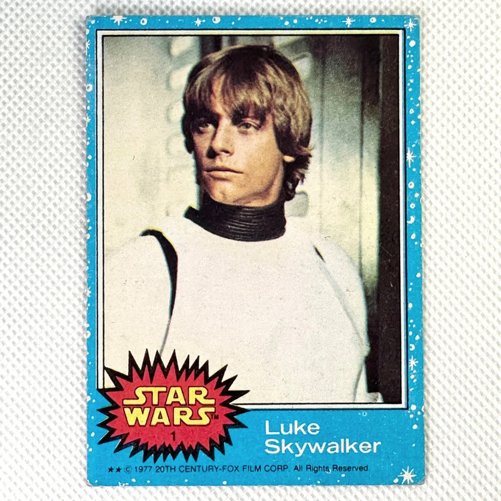 1977 Topps Star Wars Cards Blue Series 1 – You Pick #1–66 – Buy 4 Save 25%
