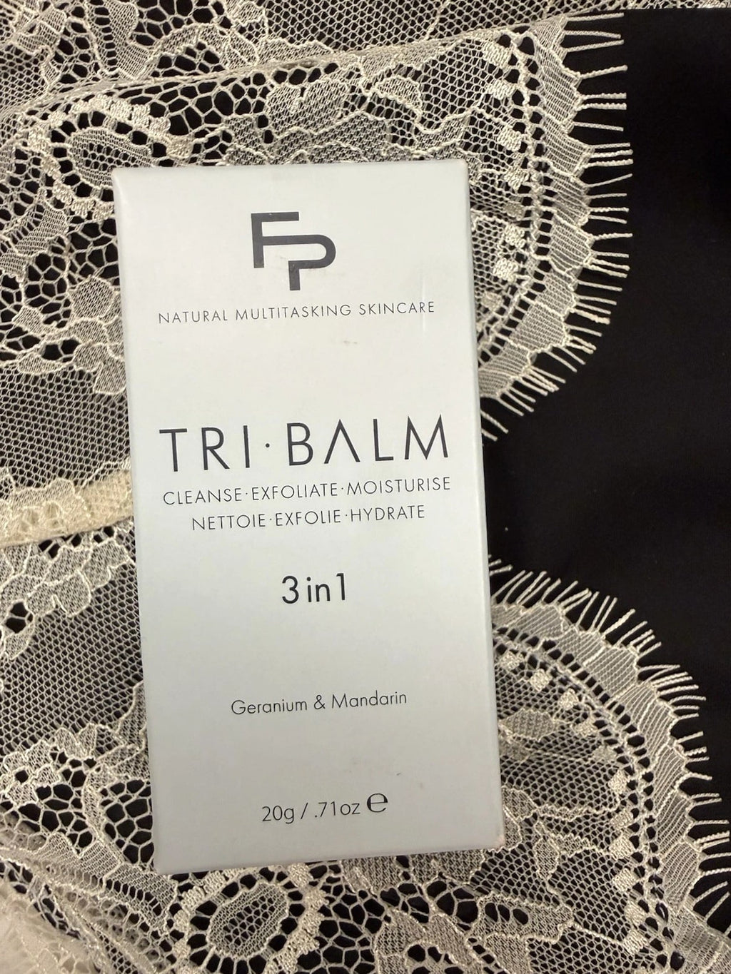 Formula Prescott Tri-Balm 3-in-1 Cleanser Geranium Mandarin Vegan 20g